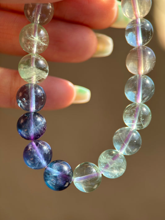 Rainbow Fluorite Bracelet