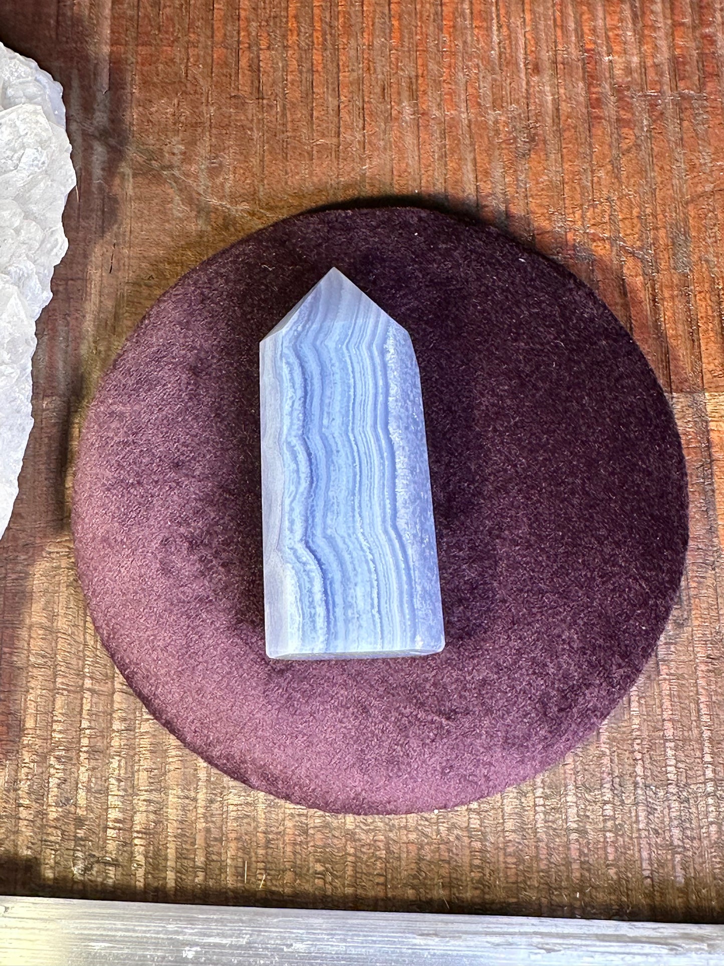 Blue Lace Agate Tower