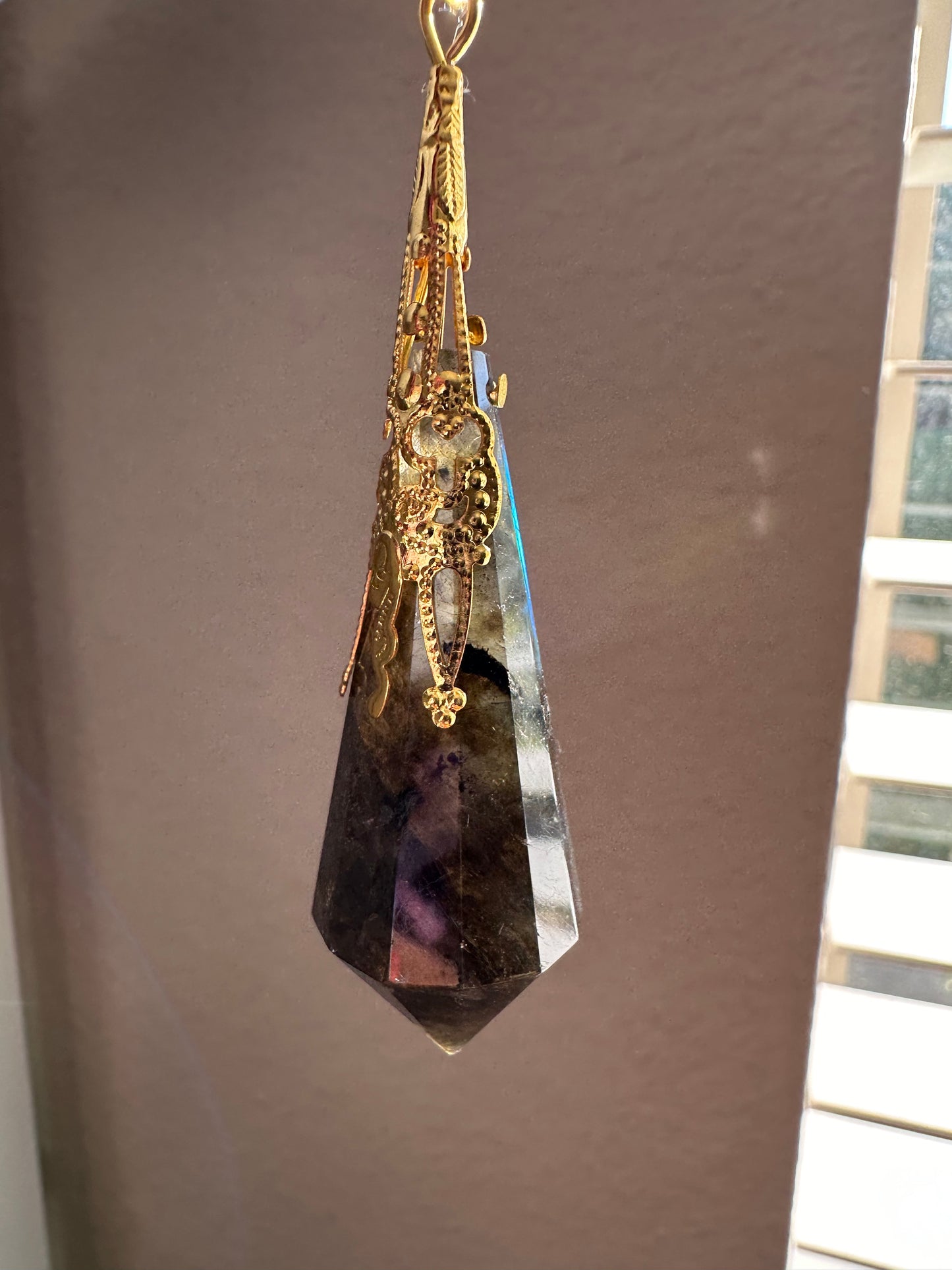 Labradorite Pendulum