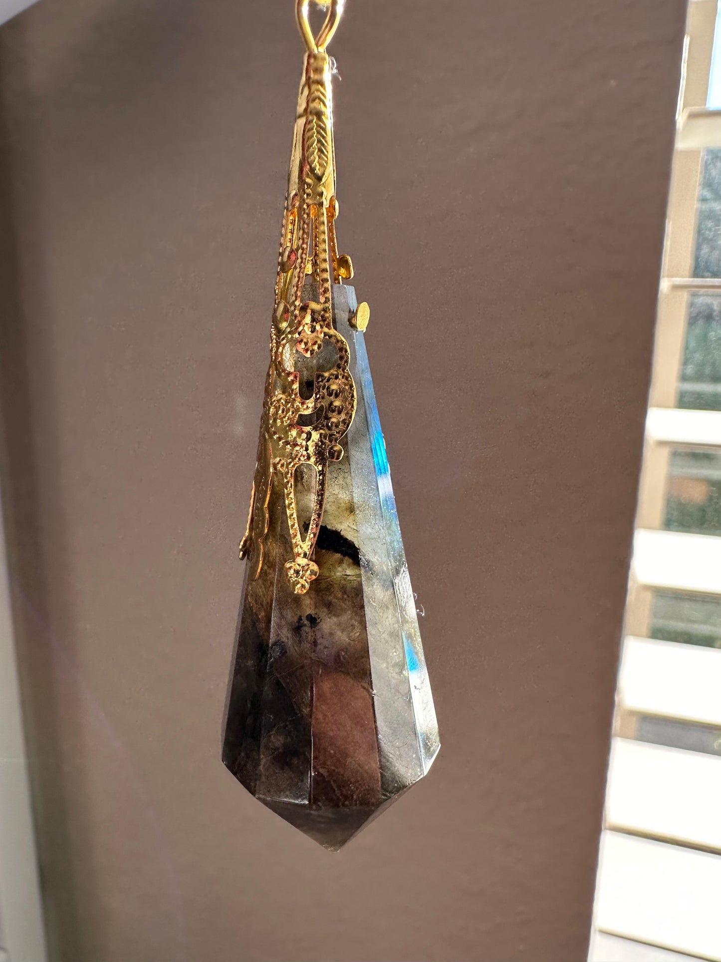 Labradorite Pendulum