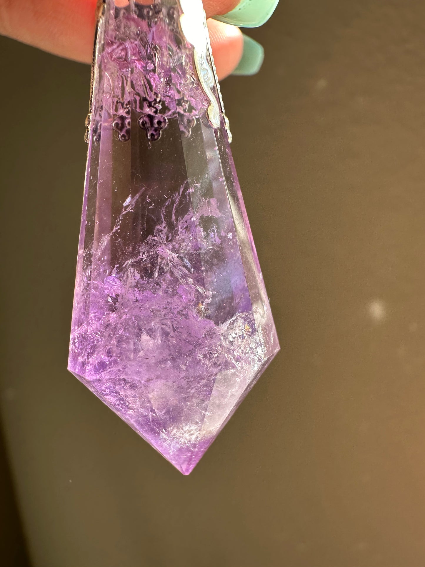 Amethyst Pendulum