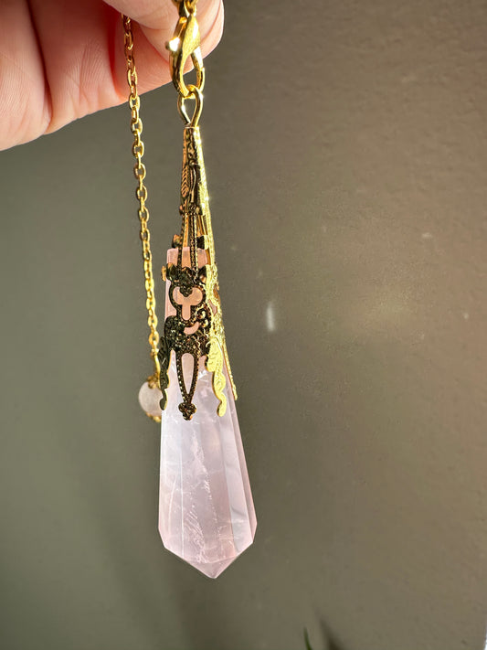 Rose Quartz Pendulum